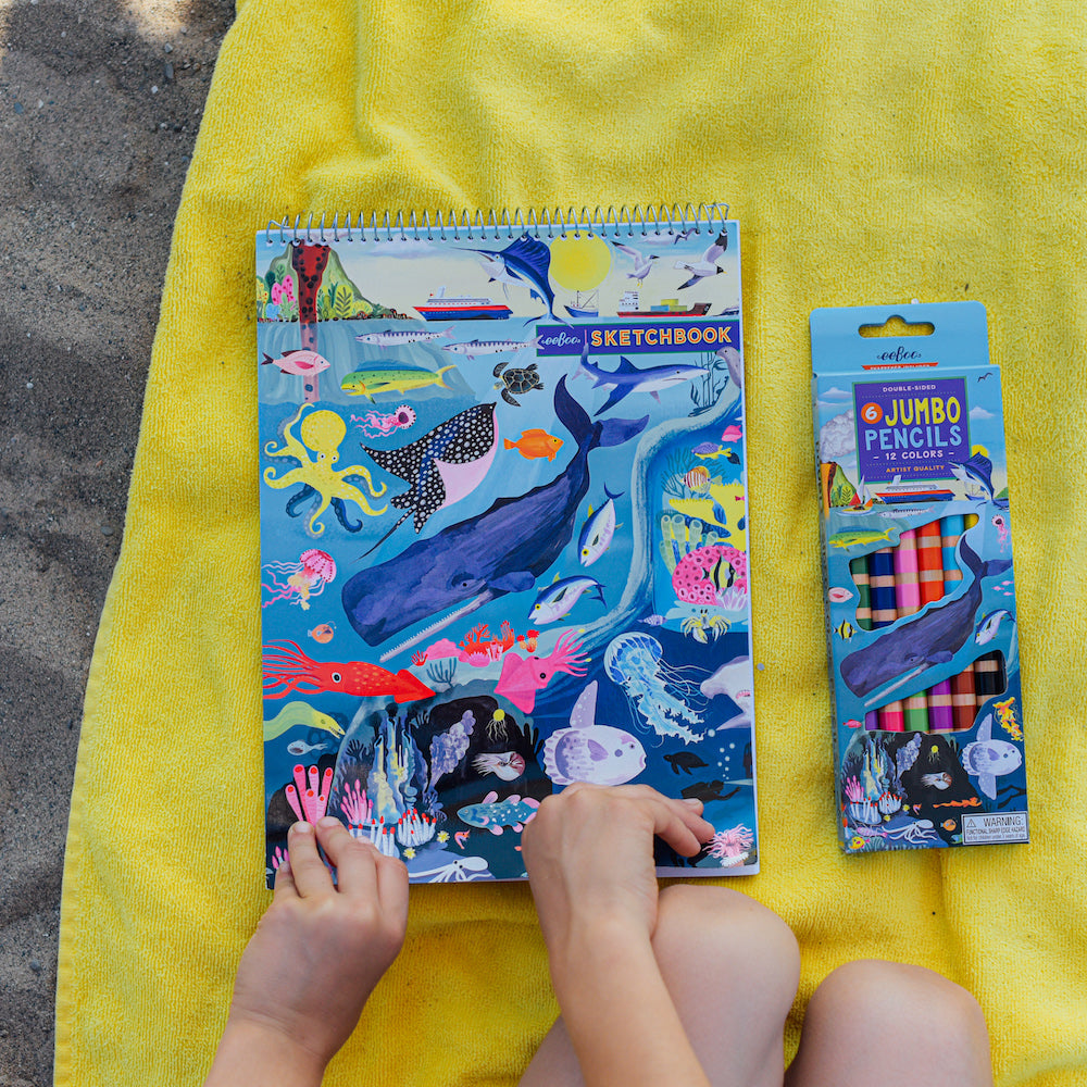Eeboo Under the Sea Sketchbook