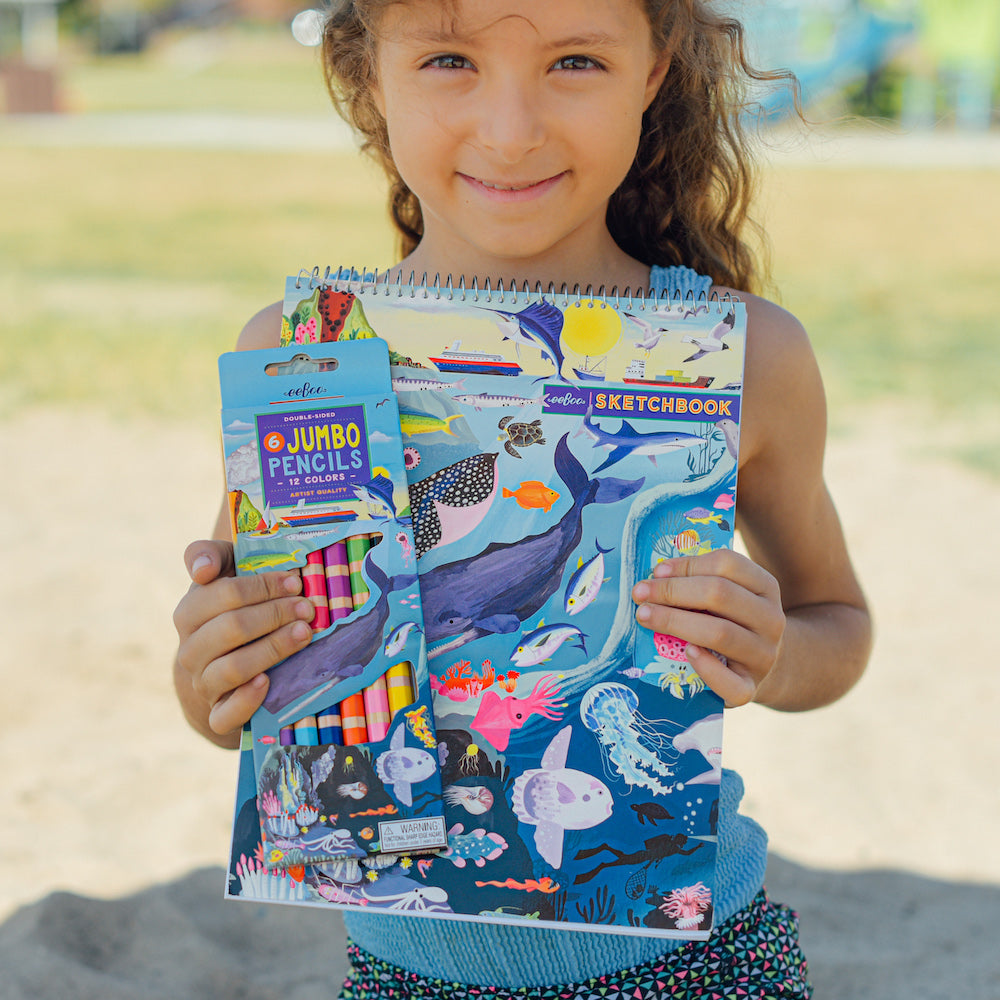 Eeboo Under the Sea Sketchbook