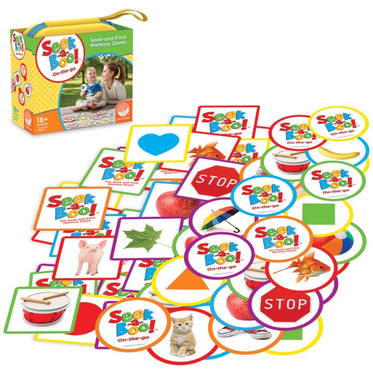 Seek a Boo On The Go! - Seek-and-Find Toddler Memory Game