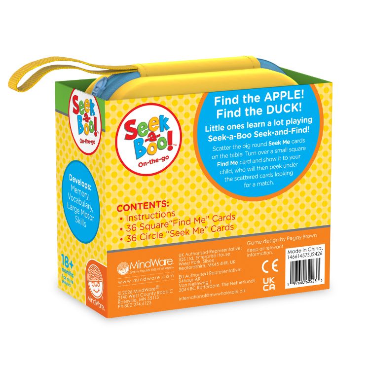 Seek a Boo On The Go! - Seek-and-Find Toddler Memory Game