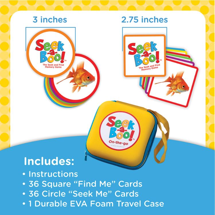 Seek a Boo On The Go! - Seek-and-Find Toddler Memory Game
