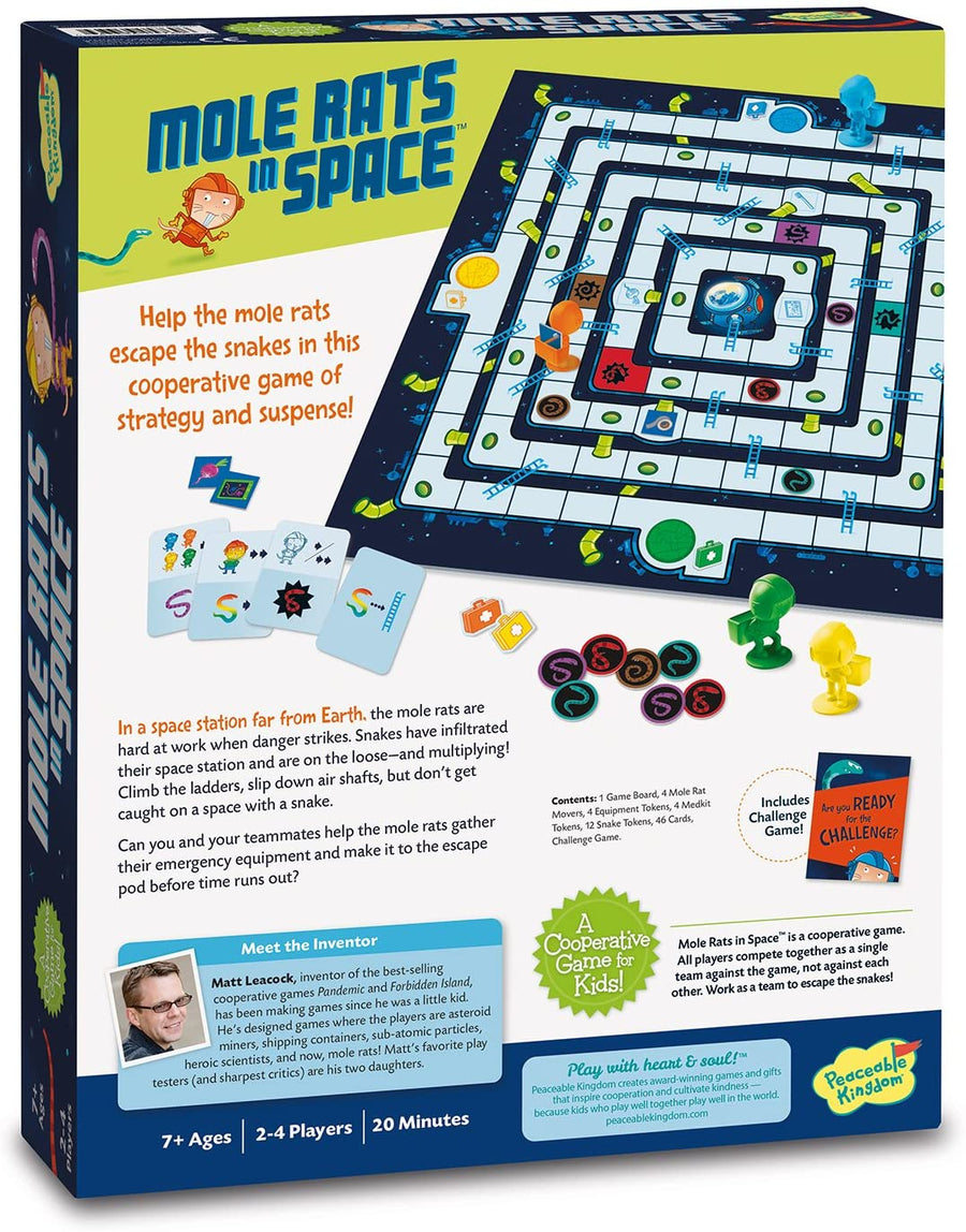 Peaceable Kingdom - Space Escape Cooperative Game - Wonky