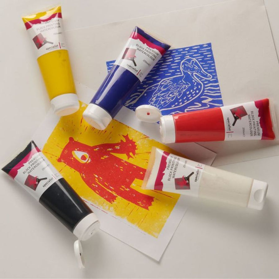 Premium Block Printing Watercolours