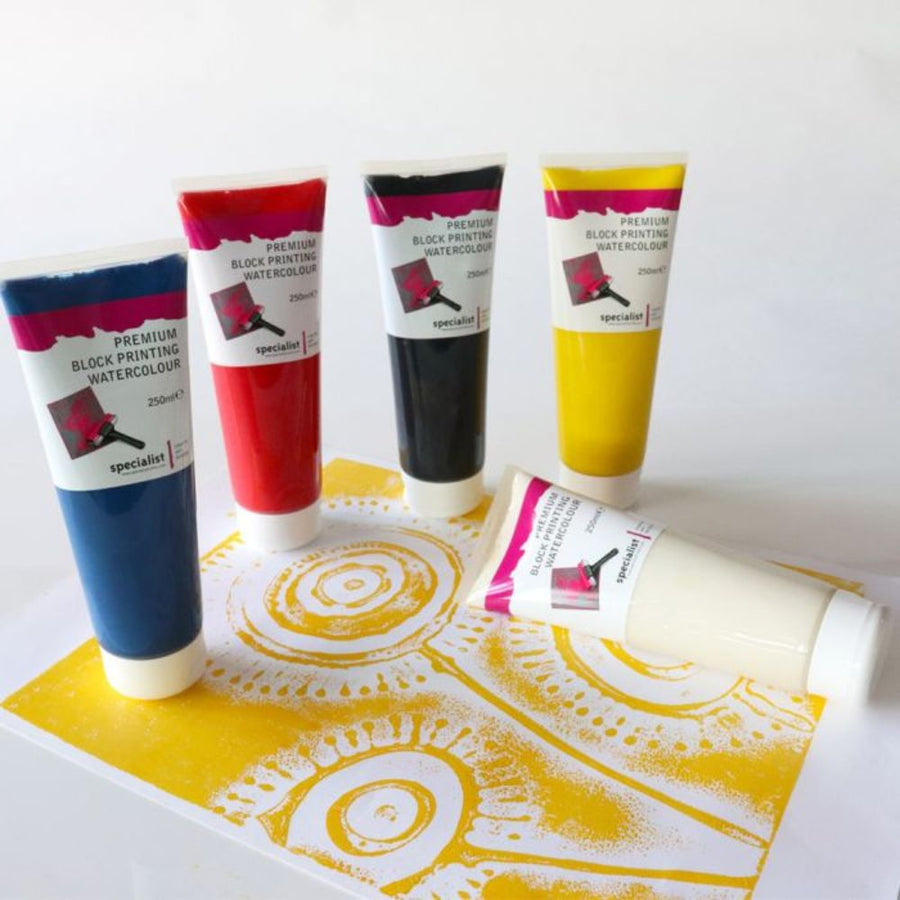 Premium Block Printing Watercolours