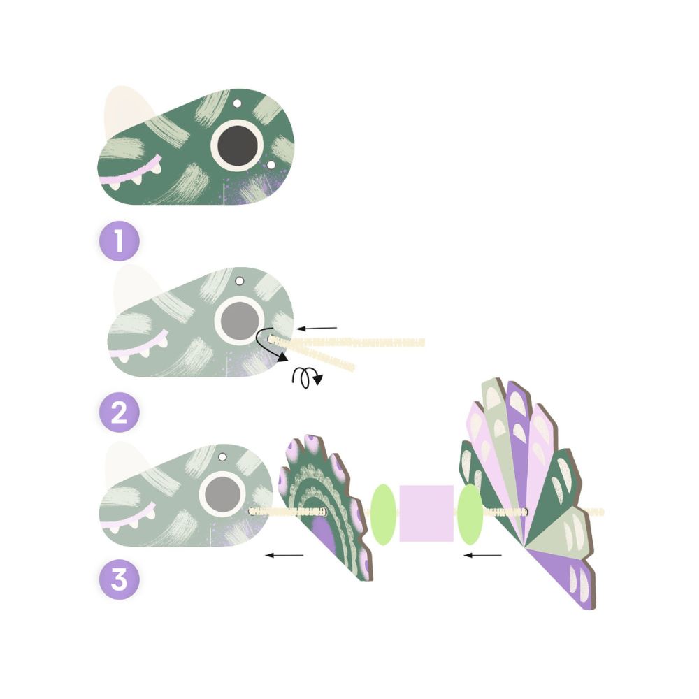 Terrible Dinos Pipe Cleaner Threading - Gifts For 3 Year Olds 1000 x 1000
