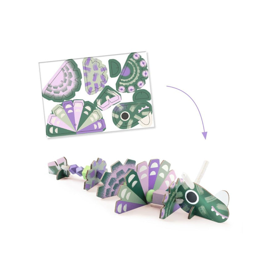 Terrible Dinos Pipe Cleaner Threading - Gifts For 3 Year Olds 1000 x 1000