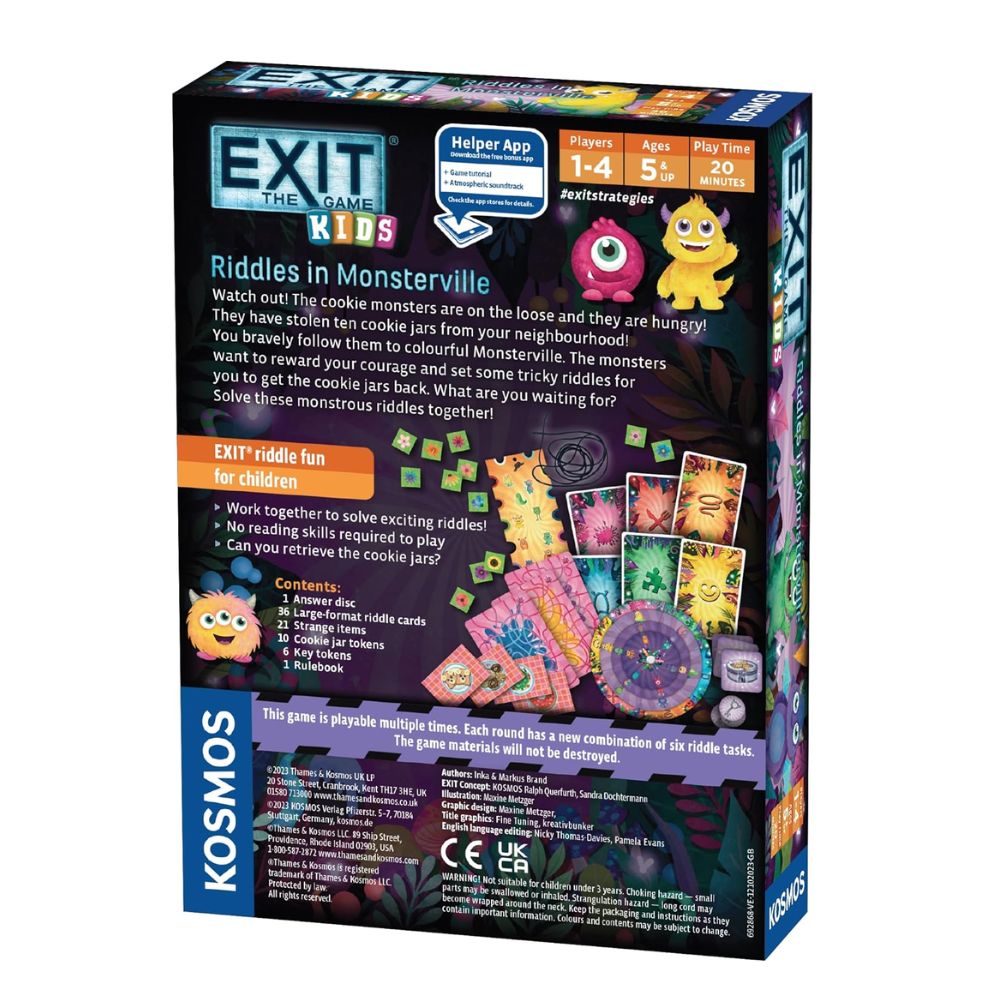 Exit Game - Kids Riddles in Monsterville