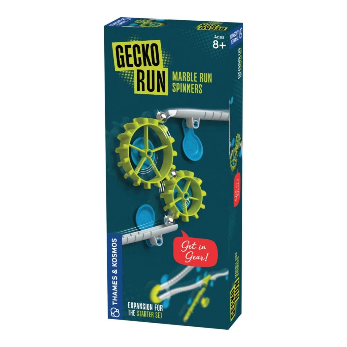 Thames & Kosmos Gecko Marble Run Expansion - Marble Run Spinners