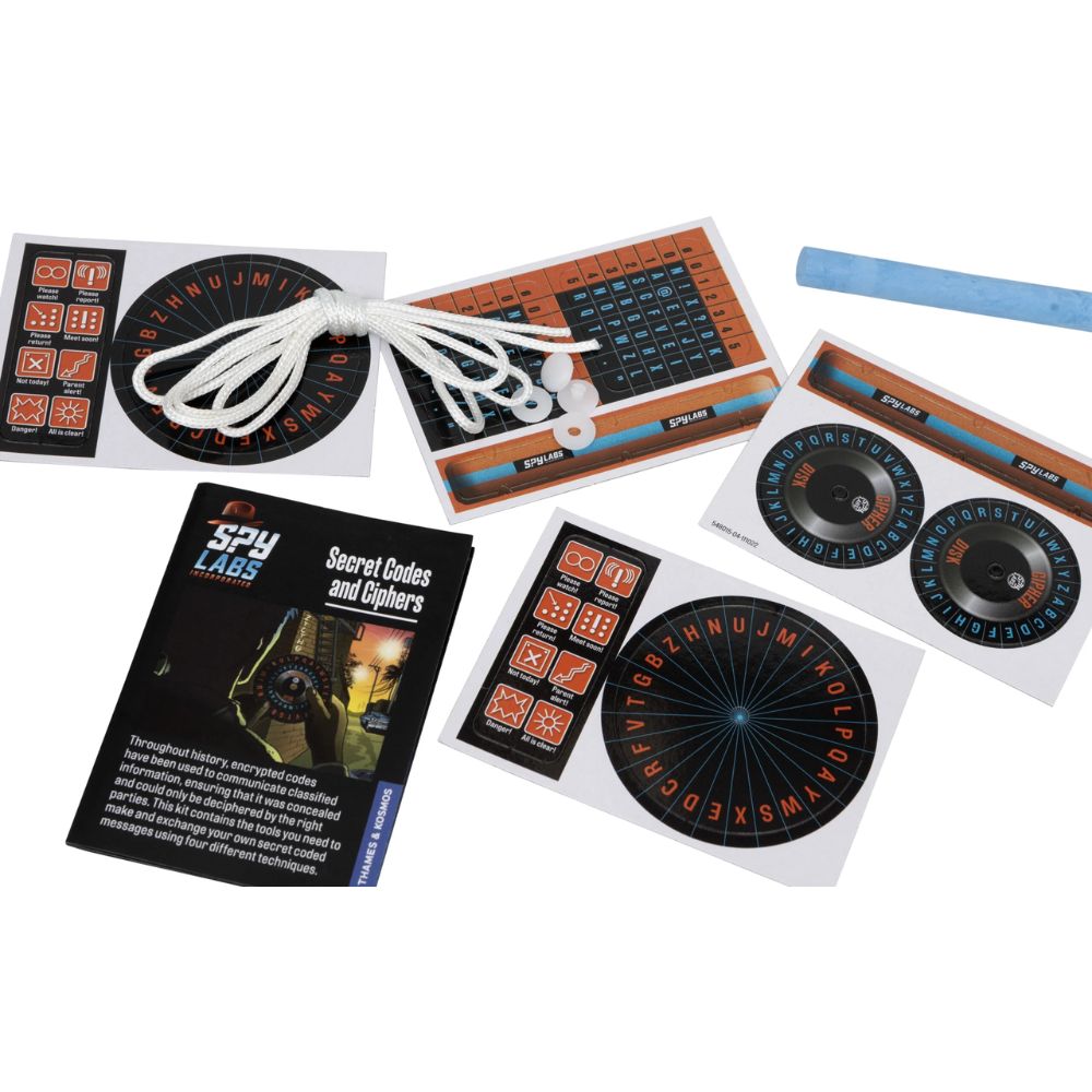Thames & Kosmos Spy Lab Secret Codes & Ciphers - Default Title ...