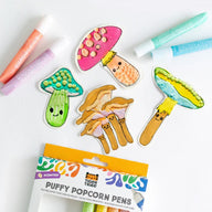 Tiger Tribe Puffy Popcorn Pens kids markers