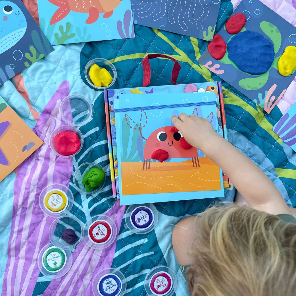 Under The Sea Dough Sensory Kids Craft Kit - My Creative Box