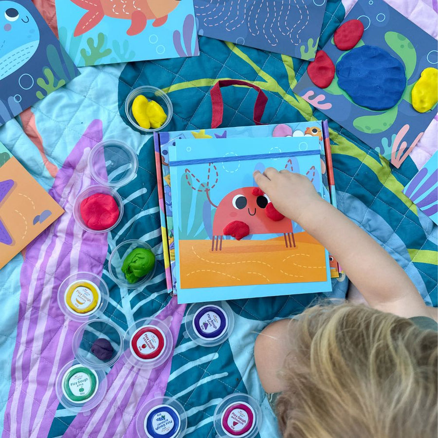 Under The Sea Dough Sensory Kids Craft Kit - My Creative Box