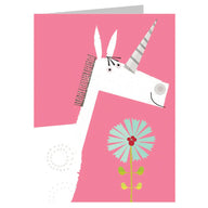 Unicorn Greeting Card