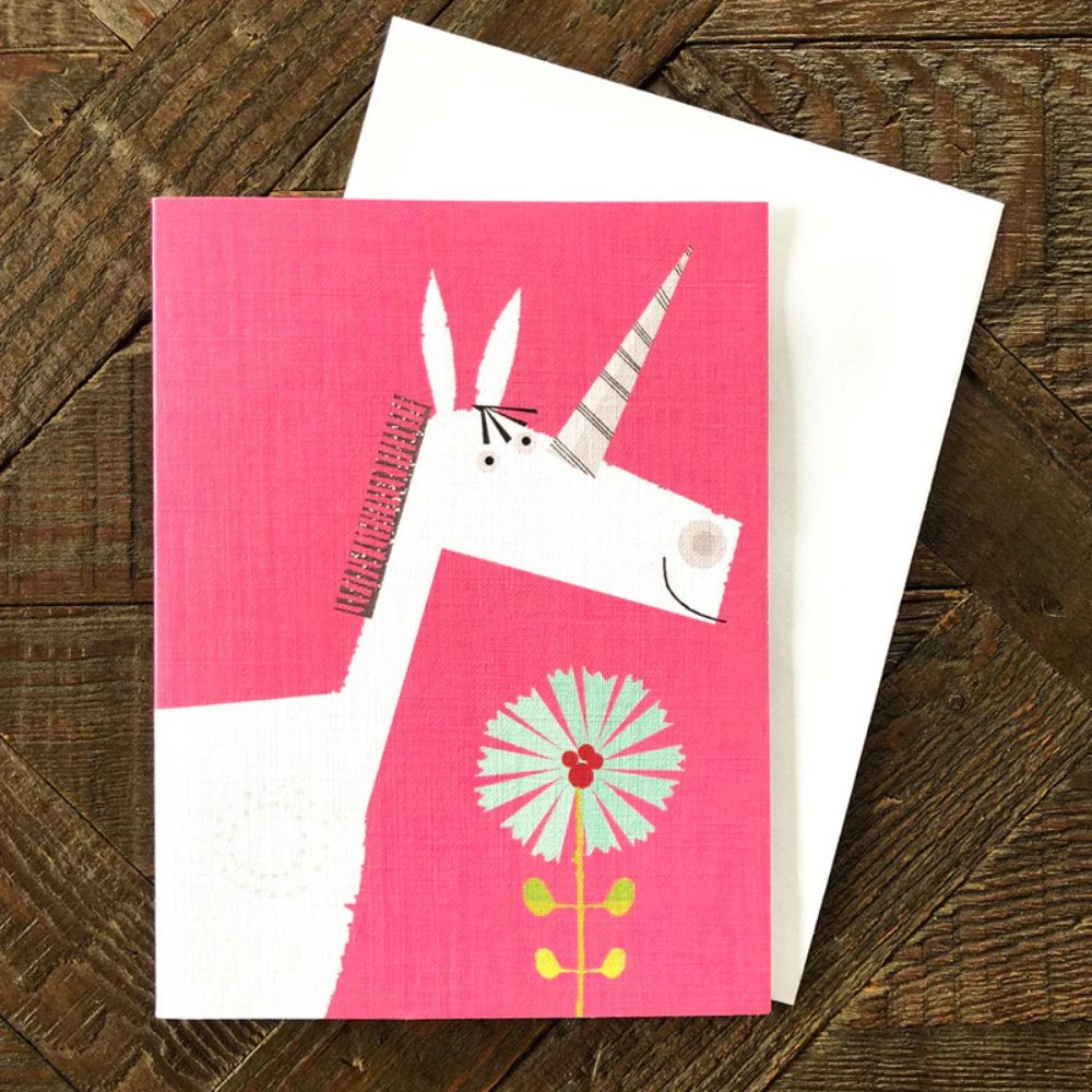Unicorn Greeting Card