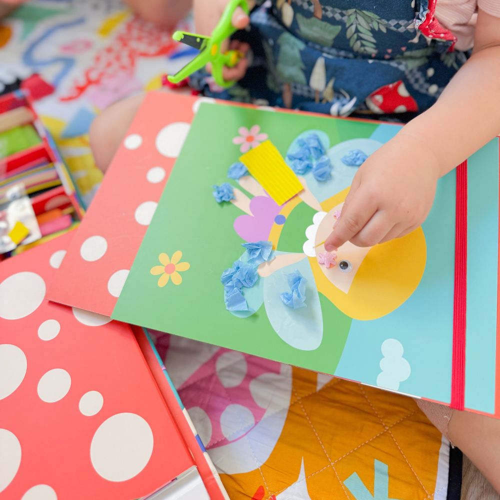 Unicorn and Fairy Collage Sensory Craft Box For Kids - My Creative Box