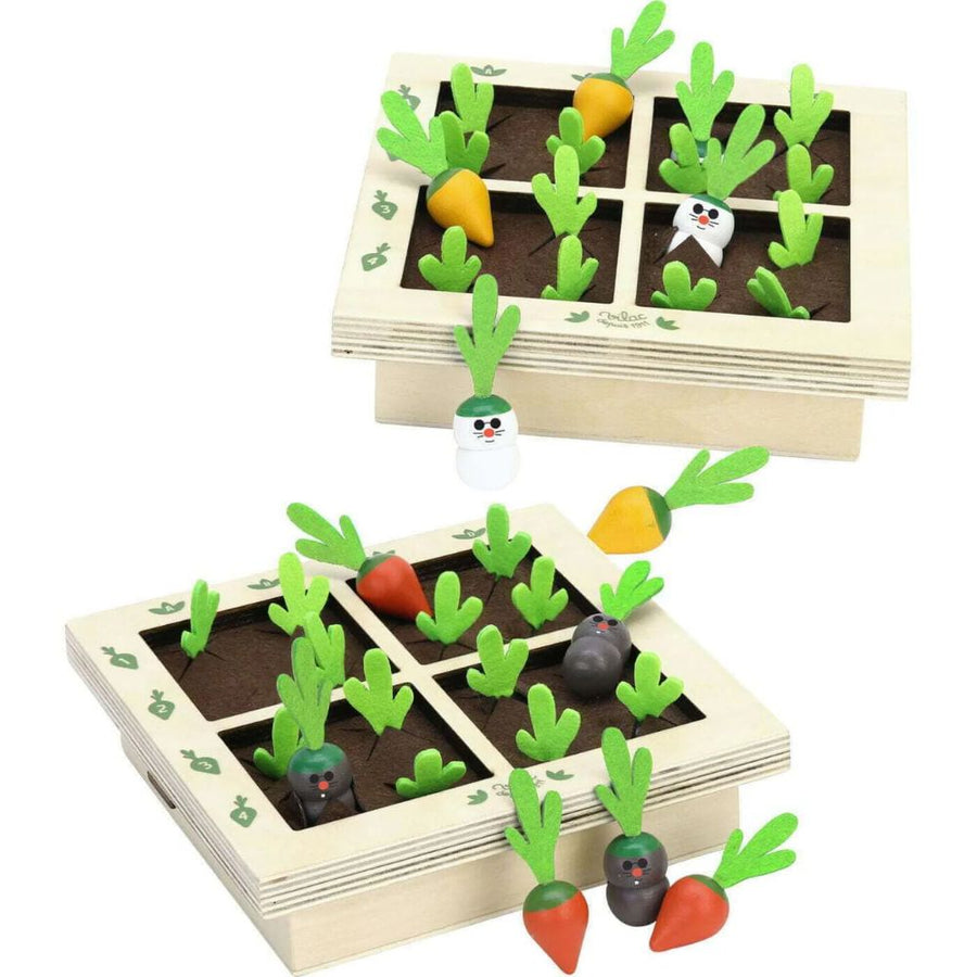Vilac - Battle of the Vegetable Patch Game