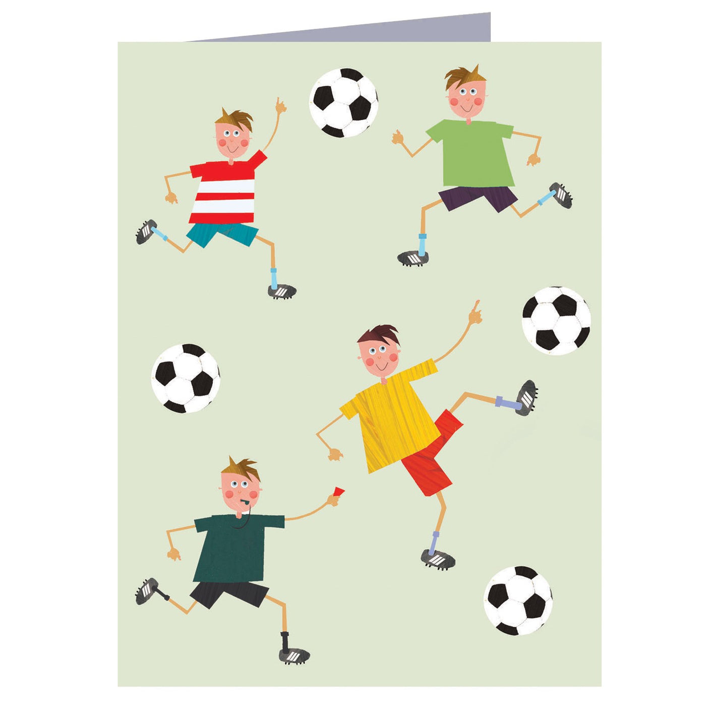 Footballers Birthday Card