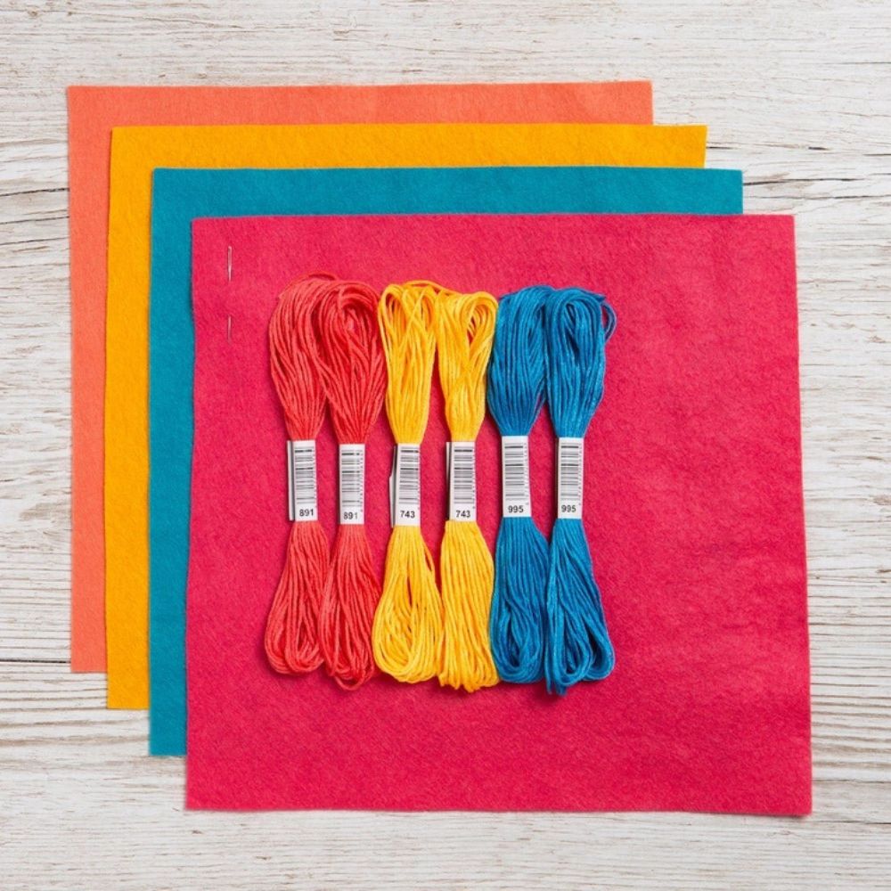 Wool Couture - Butterfly Garland Felt Craft Kit