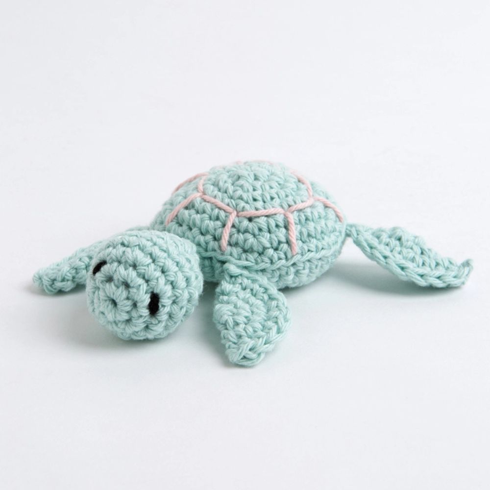 Wool Couture - My Pocket Turtle Crochet Kit