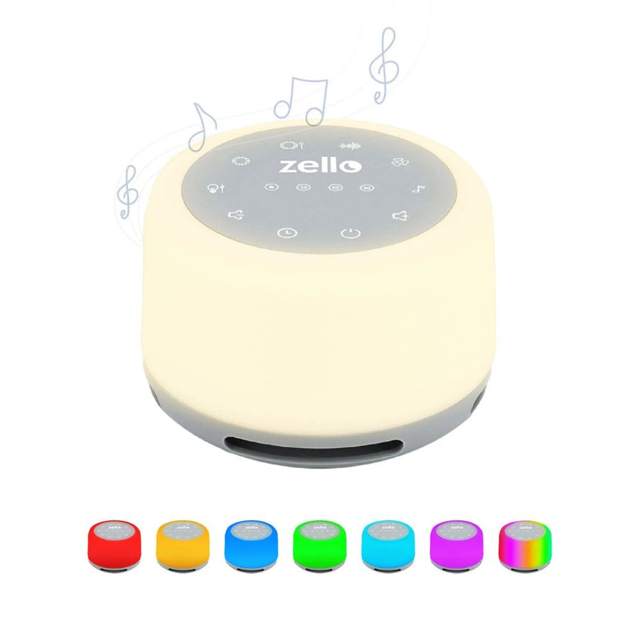 Zello 2 in 1 White Noise Machine & Night Light