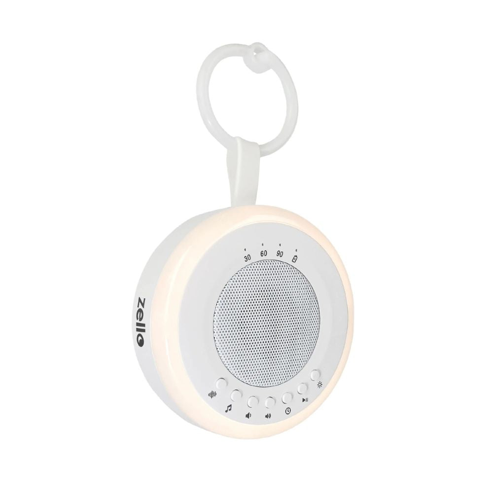 Zello Portable Nightlight & White Noise Machine Baby Sleep Aid
