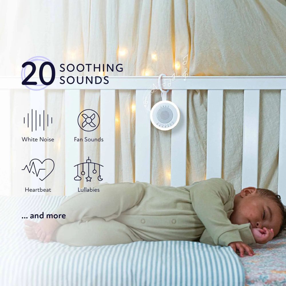 Zello Portable Nightlight & White Noise Machine Baby Sleep Aid