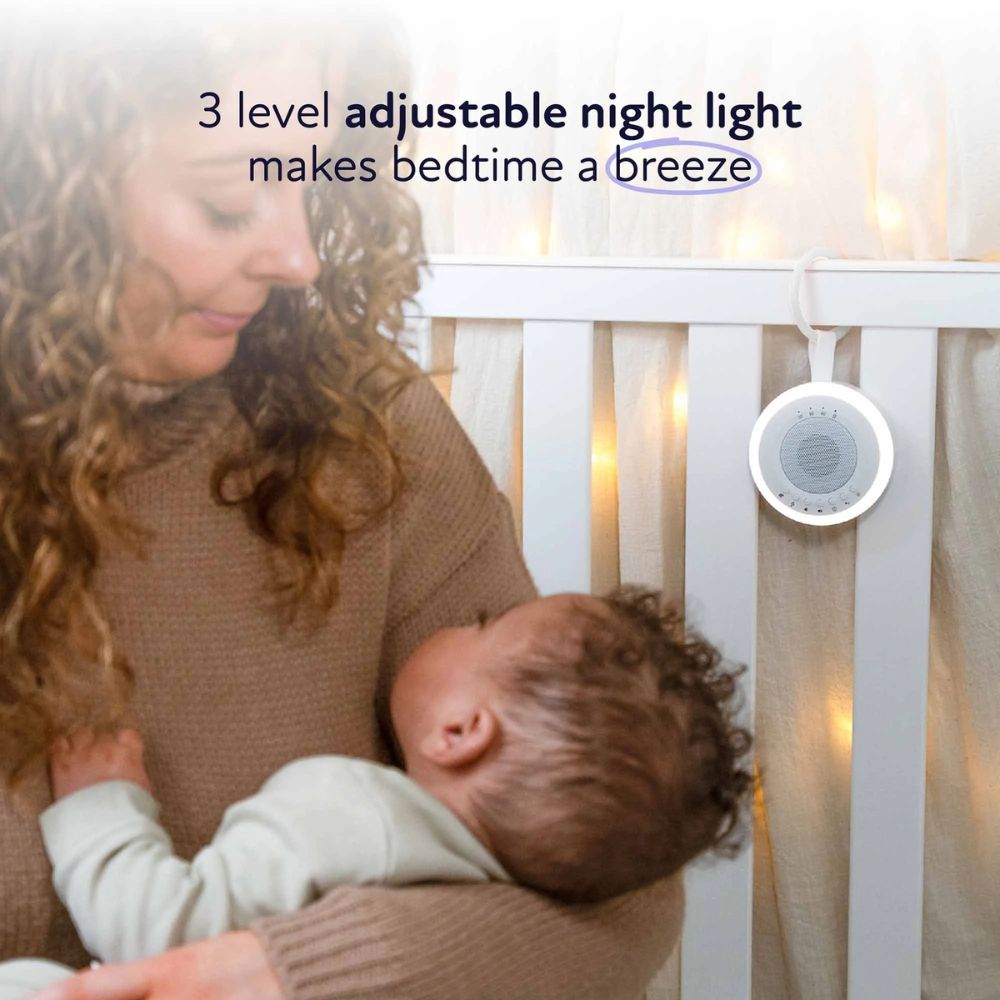 Zello Portable Nightlight & White Noise Machine Baby Sleep Aid