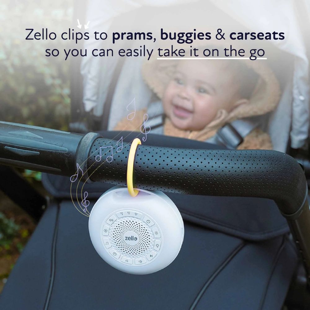 Zello Portable Pro Max Nightlight & White Noise Machine Baby Sleep Aid