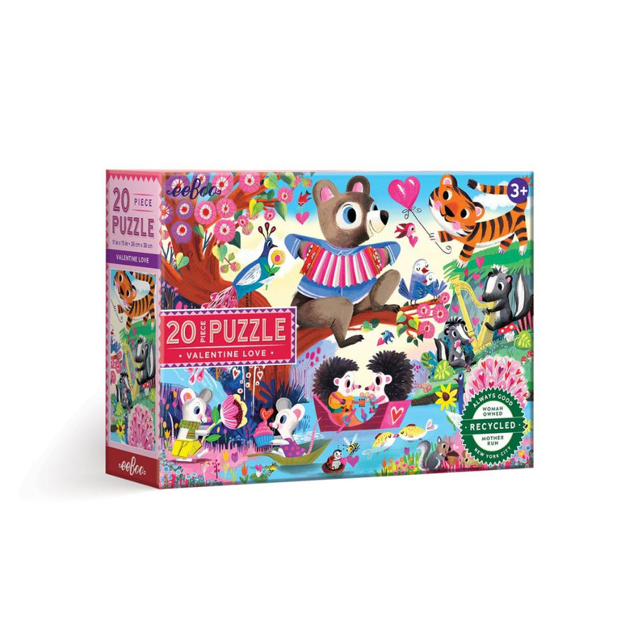 eeBoo Puzzle 20 Pieces - Valentine Love