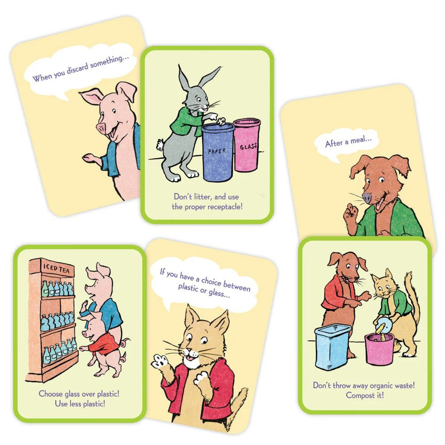eeBoo Respect the Earth - Conversation Cards