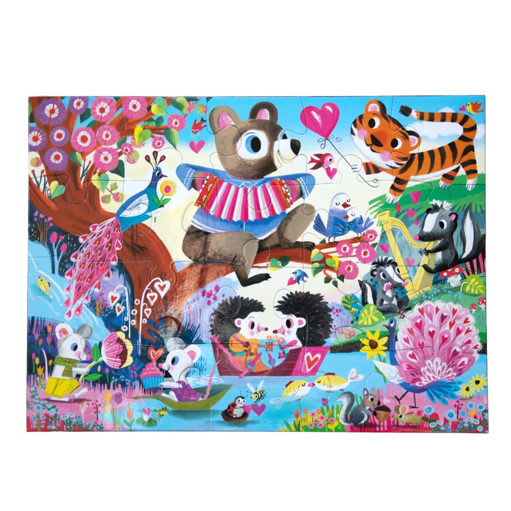 eeBoo Puzzle 20 Pieces - Valentine Love