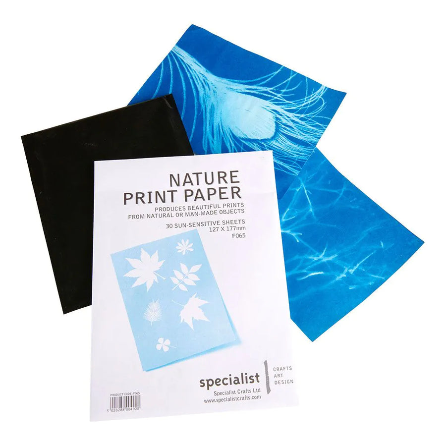 Nature Print Paper Pack - Pack of 30