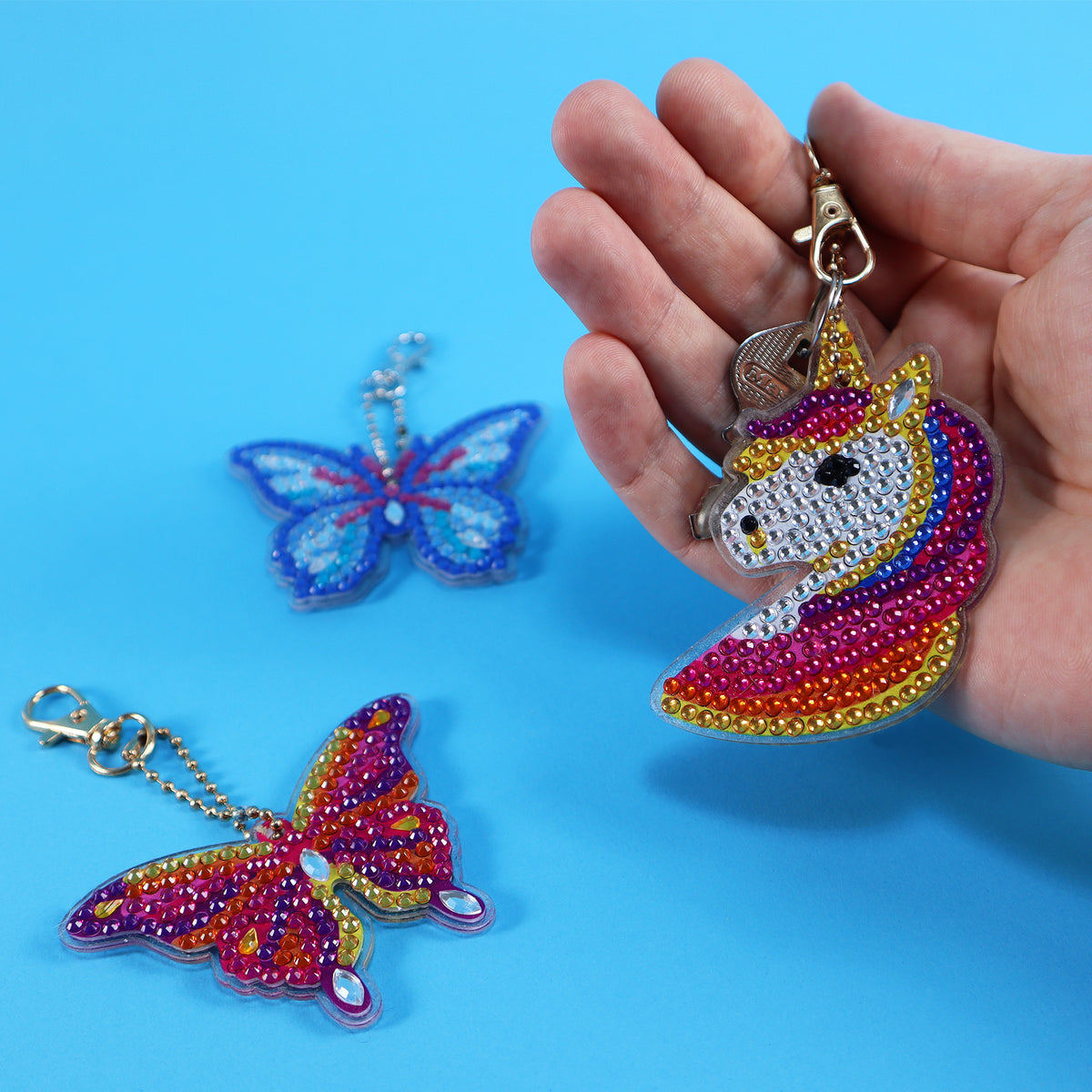 Key Ring Raft Kids Sentosphere Art & Creations Diamond Art Key Rings | Kids Arts and ...