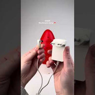Mushroom Night Light, Small Red