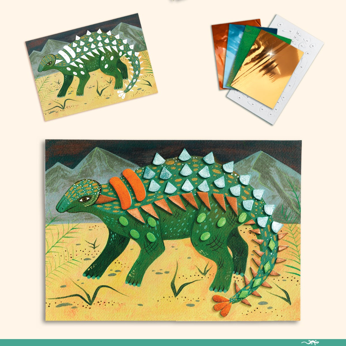 Djeco Multi Activity Kits - The World of Dinosaurs