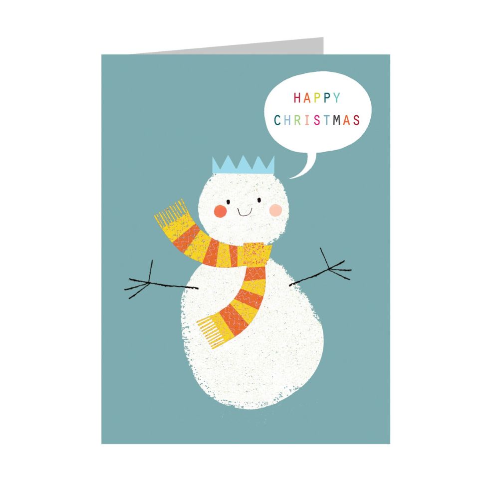 Mini Snowman Christmas Card