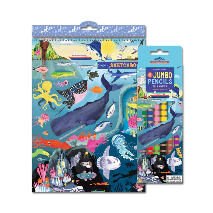 eeBoo Under the Sea Sketchbook Bundle