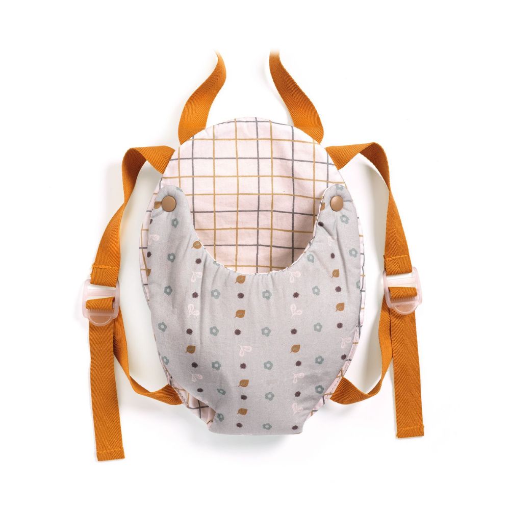 Djeco Pomea Baby Carrier Blue Gray