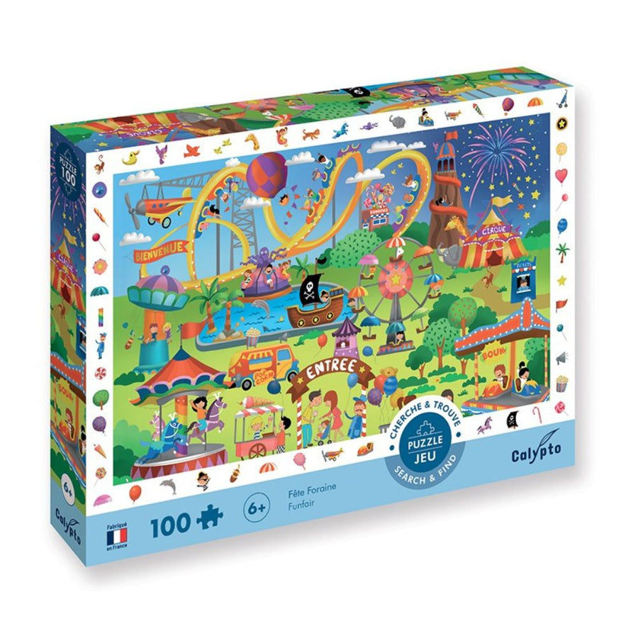 Calypto Jigsaw Puzzle - Search & Find Fun Fair 100 pieces