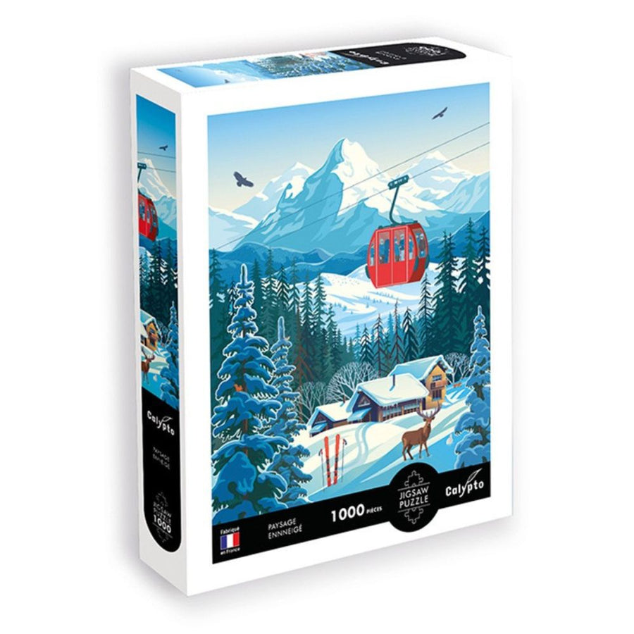 Calypto Jigsaw Puzzle 1000 Piece - Snowy Landscape