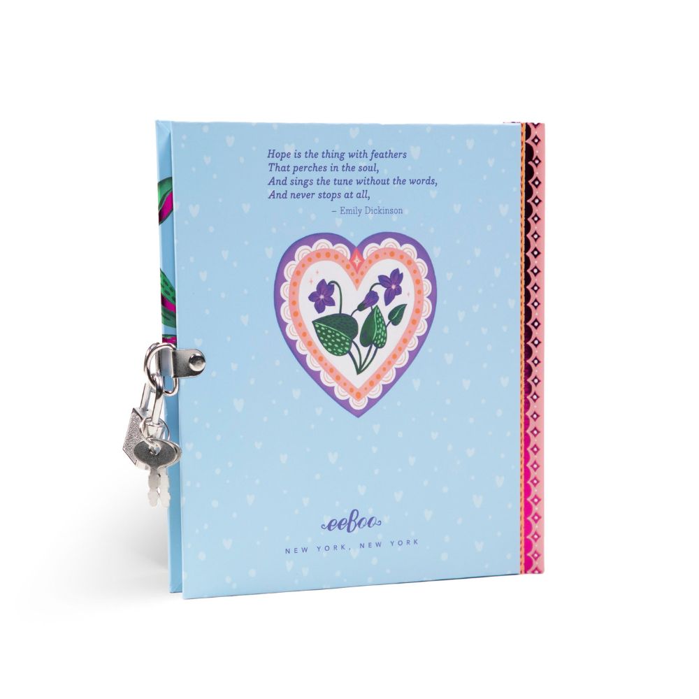 Eeboo Hearts and Birds Journal