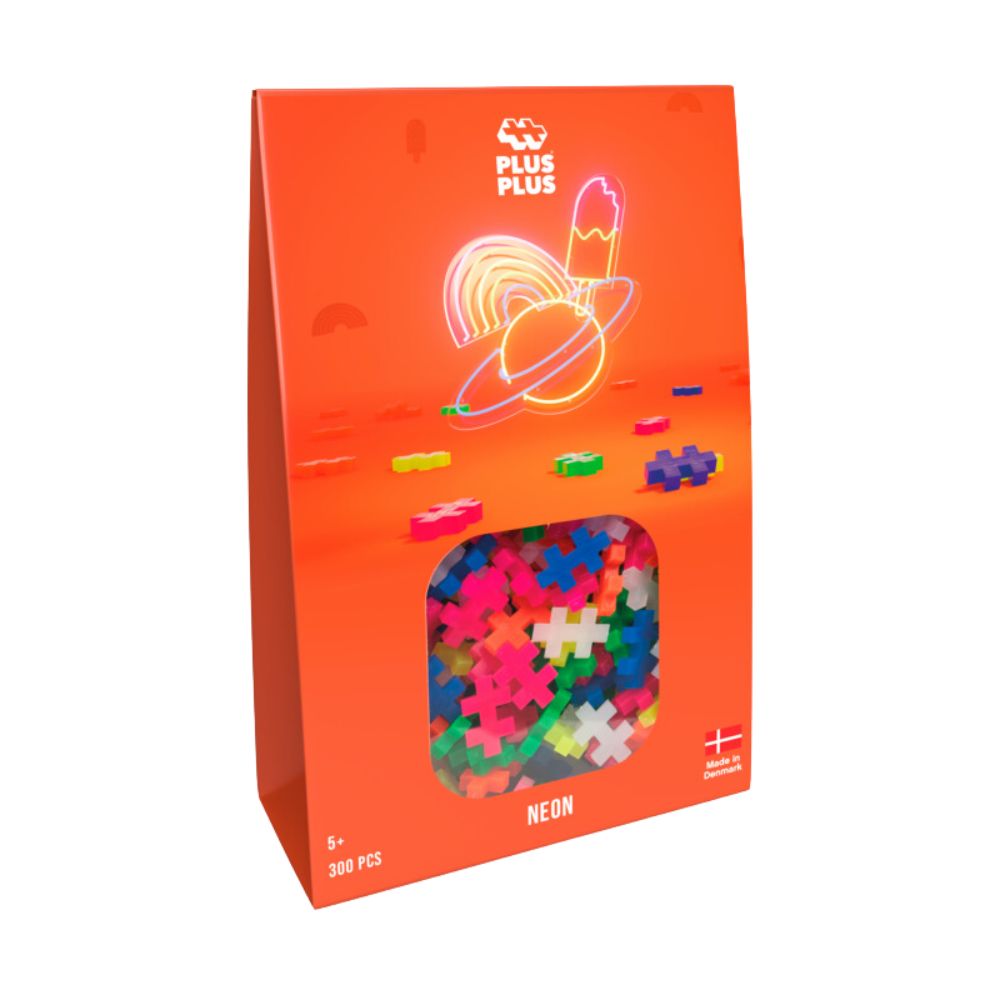Plus Plus - Open Play Neon (300 pcs)