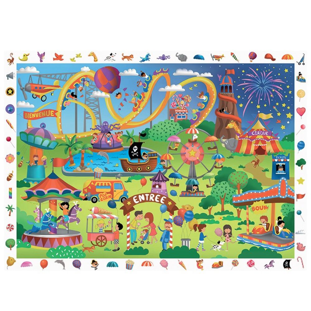Calypto Jigsaw Puzzle - Search & Find Fun Fair 100 pieces