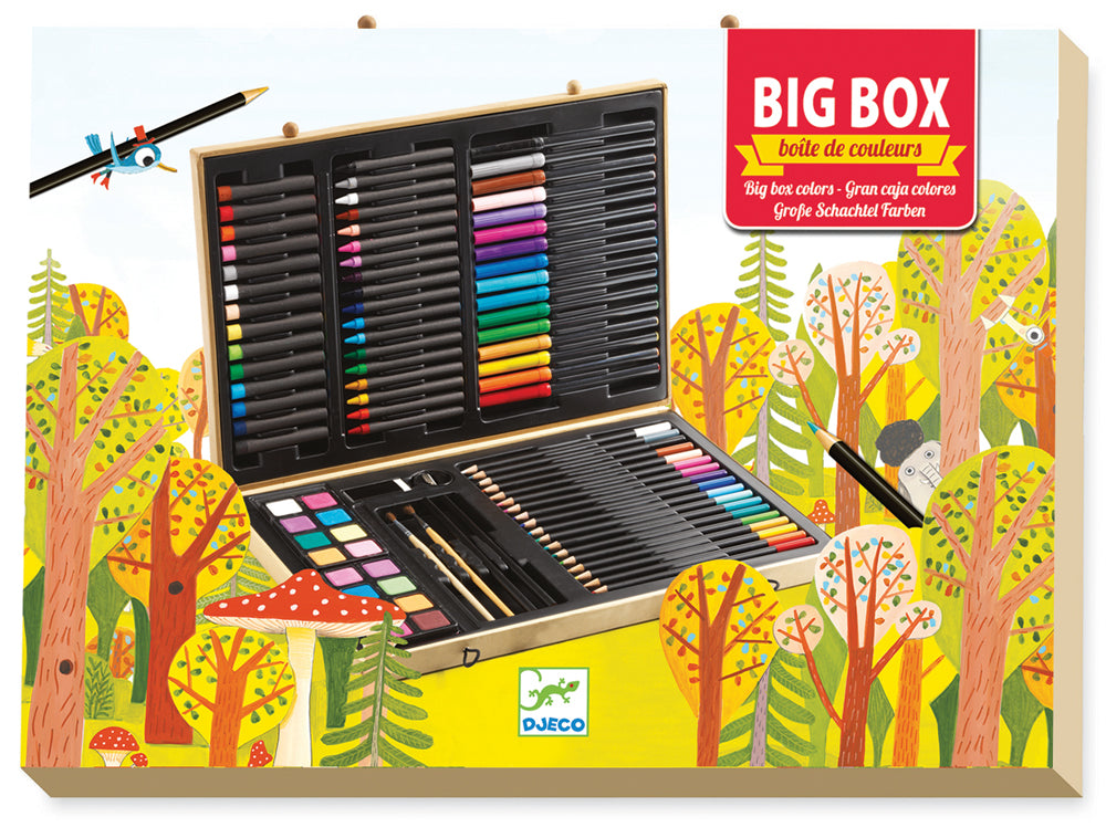 Childrens box of colours 