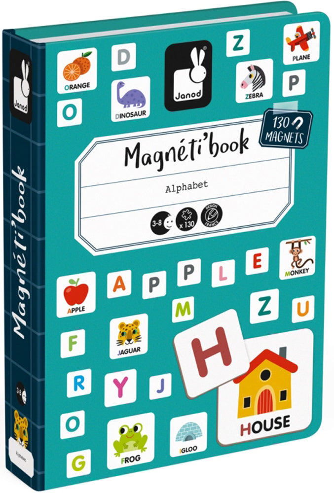 Janod English Alphabet Magneti' Book