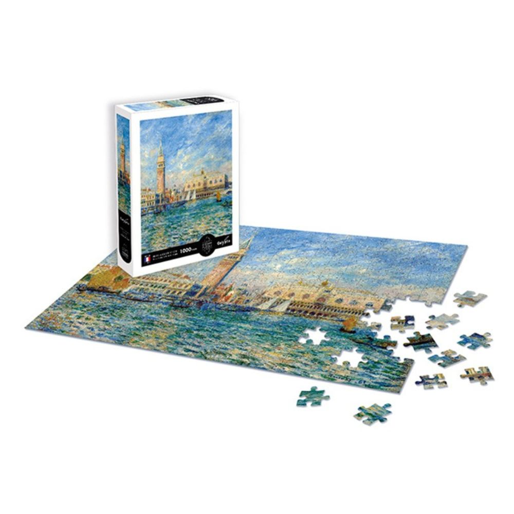 Calypto Jigsaw Puzzle 1000 Piece - Venice, The Doge's Palace by Pierre-Auguste Renoir