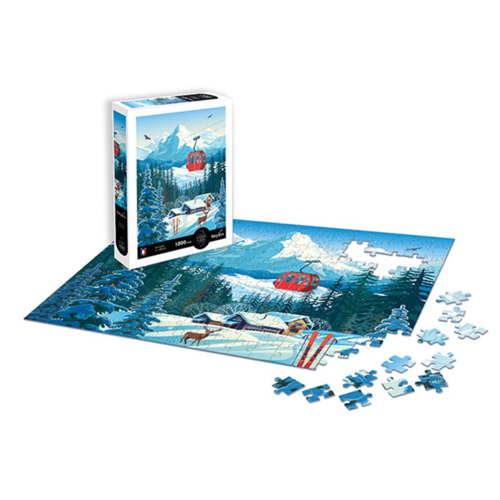 Calypto Jigsaw Puzzle 1000 Piece - Snowy Landscape