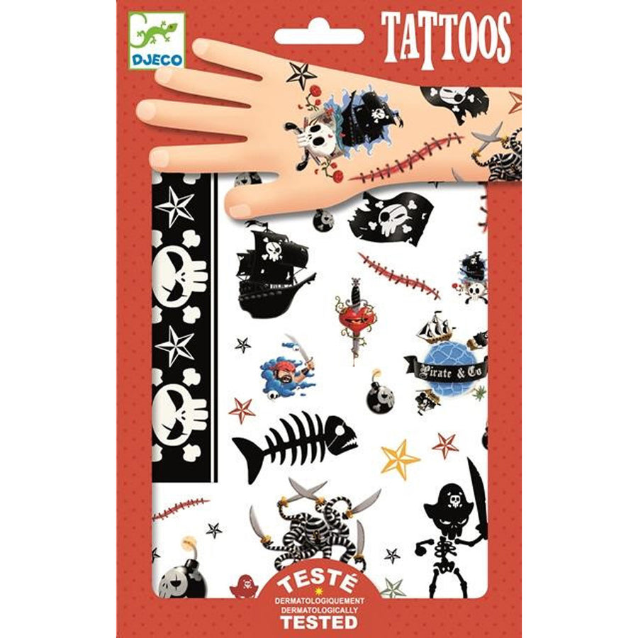 Djeco Tattoos Pirates