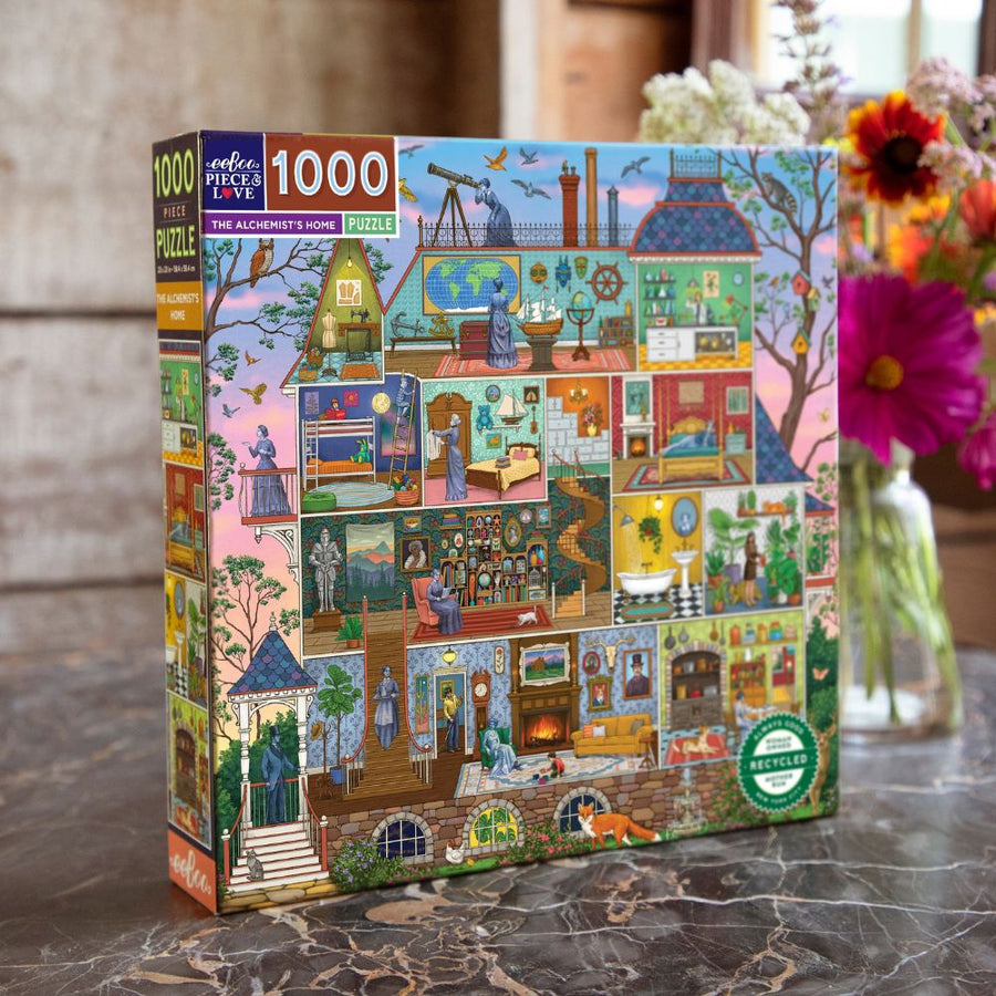Eeboo The Alchemist's Home - 1000 Piece Puzzle