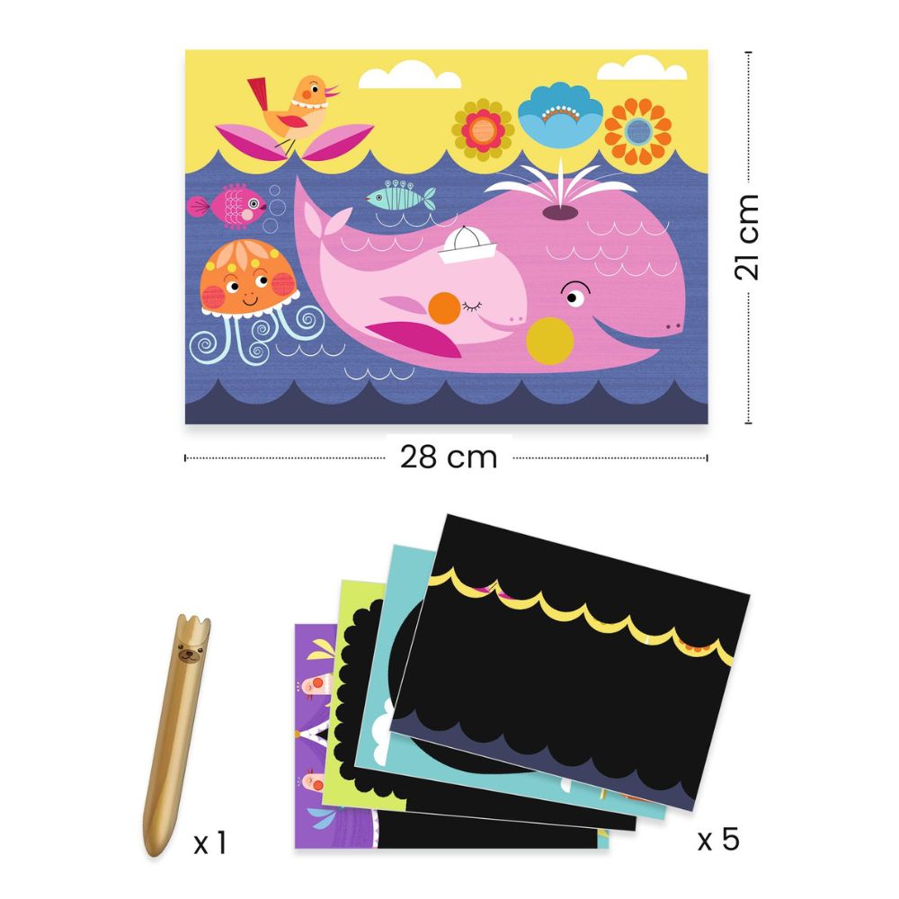 Djeco Scratch Cards